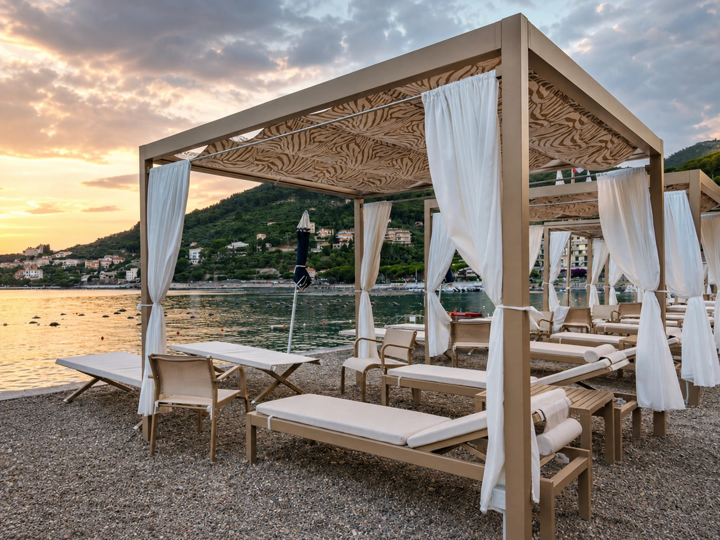 Design contemporaneo del gazebo Raffaello Toscano Forme